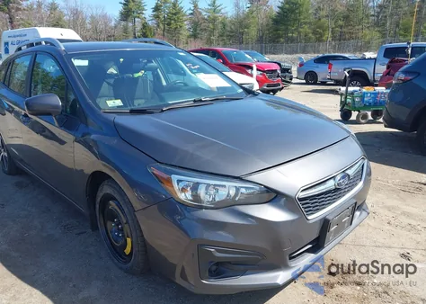 2019 Subaru Impreza 2.0I Premium z USA, uszkodzony, nr VIN 4S3GTAC63K3728702